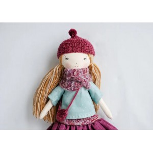 Χειροποίητη Κούκλα Στέλλα 41cm, Jumata Made Handmade