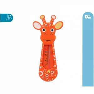 Θερμόμετρο Μπάνιου Πορτοκαλί καμηλοπάρδαλη, Kiokids Αξεσουάρ