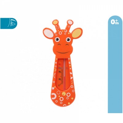 Θερμόμετρο Μπάνιου Πορτοκαλί καμηλοπάρδαλη, Kiokids