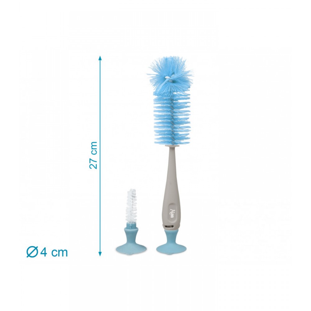 Βούρτσα Καθαρισμού μπουκαλιών και Θηλών μπλε, Kiokids Φαγητό