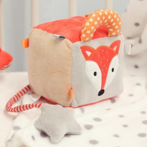 Κύβος Δραστηριοτήτων με Κουδουνίστρα Αλεπού, Kiokids Βρεφικά είδη