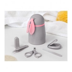 Σετ Περιποίησης Νυχιών Λαγουδάκι Ροζ, Kiokids Αξεσουάρ