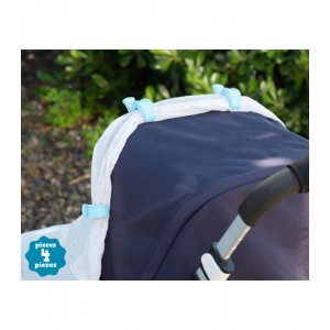 Κλιπ Πολλαπλών Χρήσεων 4 τεμ. Σιελ, Kiokids Αξεσουάρ