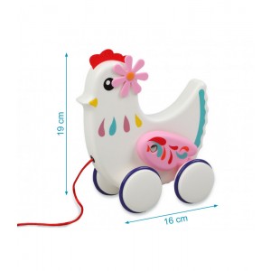 Συρόμενο Παιχνιδάκι Κοτούλα , Kiokids Παιχνίδια