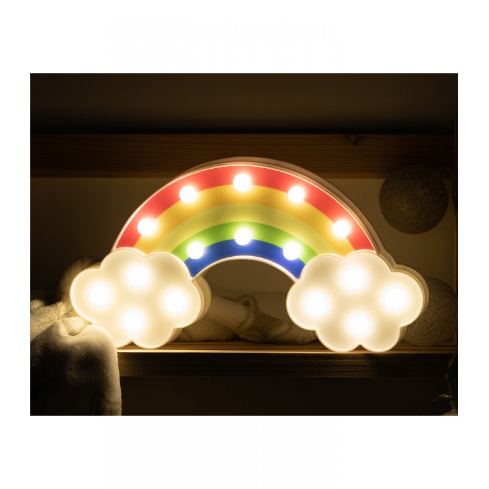 Φωτιστικό Led Ουράνιο Τόξο, Kiokids Παιδικό δωμάτιο