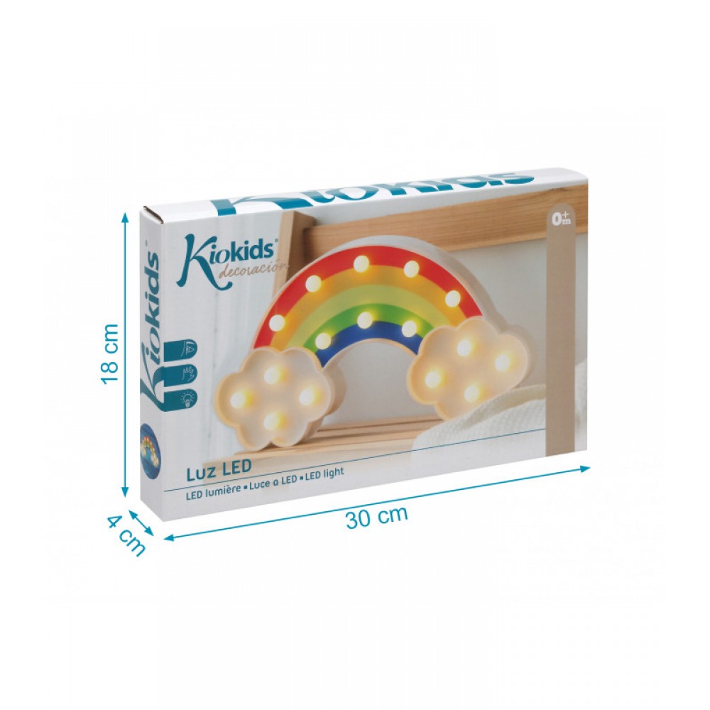 Φωτιστικό Led Ουράνιο Τόξο, Kiokids Παιδικό δωμάτιο
