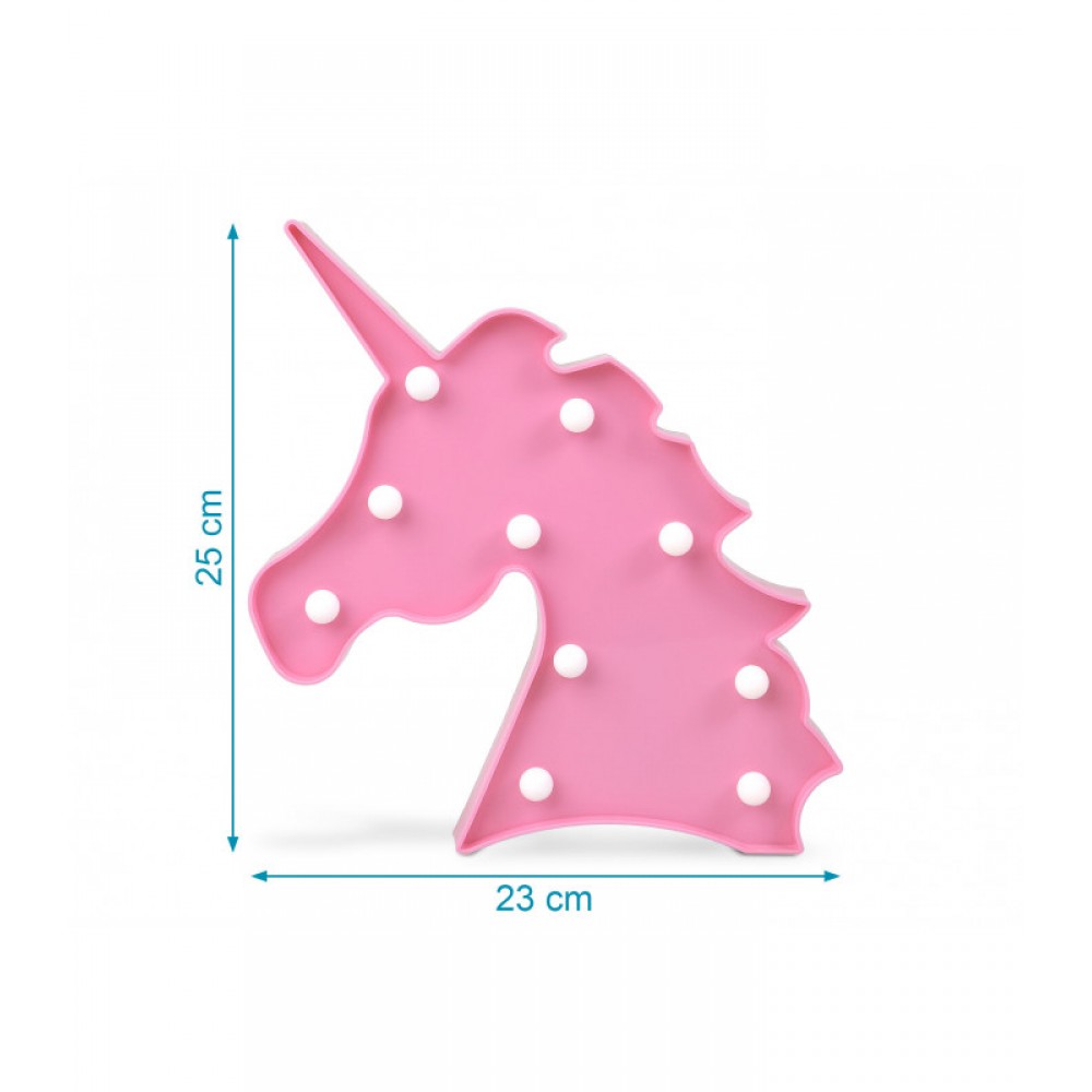 Φωτιστικό Led Μονόκερος, Kiokids Παιδικό δωμάτιο