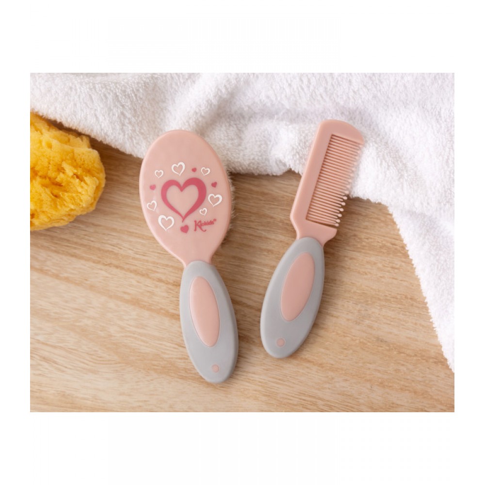 Βρεφικό Σετ Περιποίησης Μαλλιών ροζ, Kiokids Αξεσουάρ