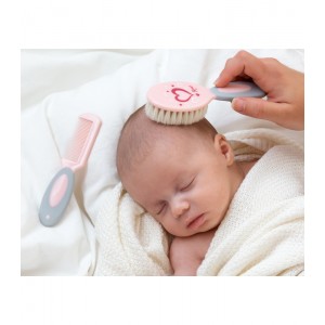 Βρεφικό Σετ Περιποίησης Μαλλιών ροζ, Kiokids Αξεσουάρ