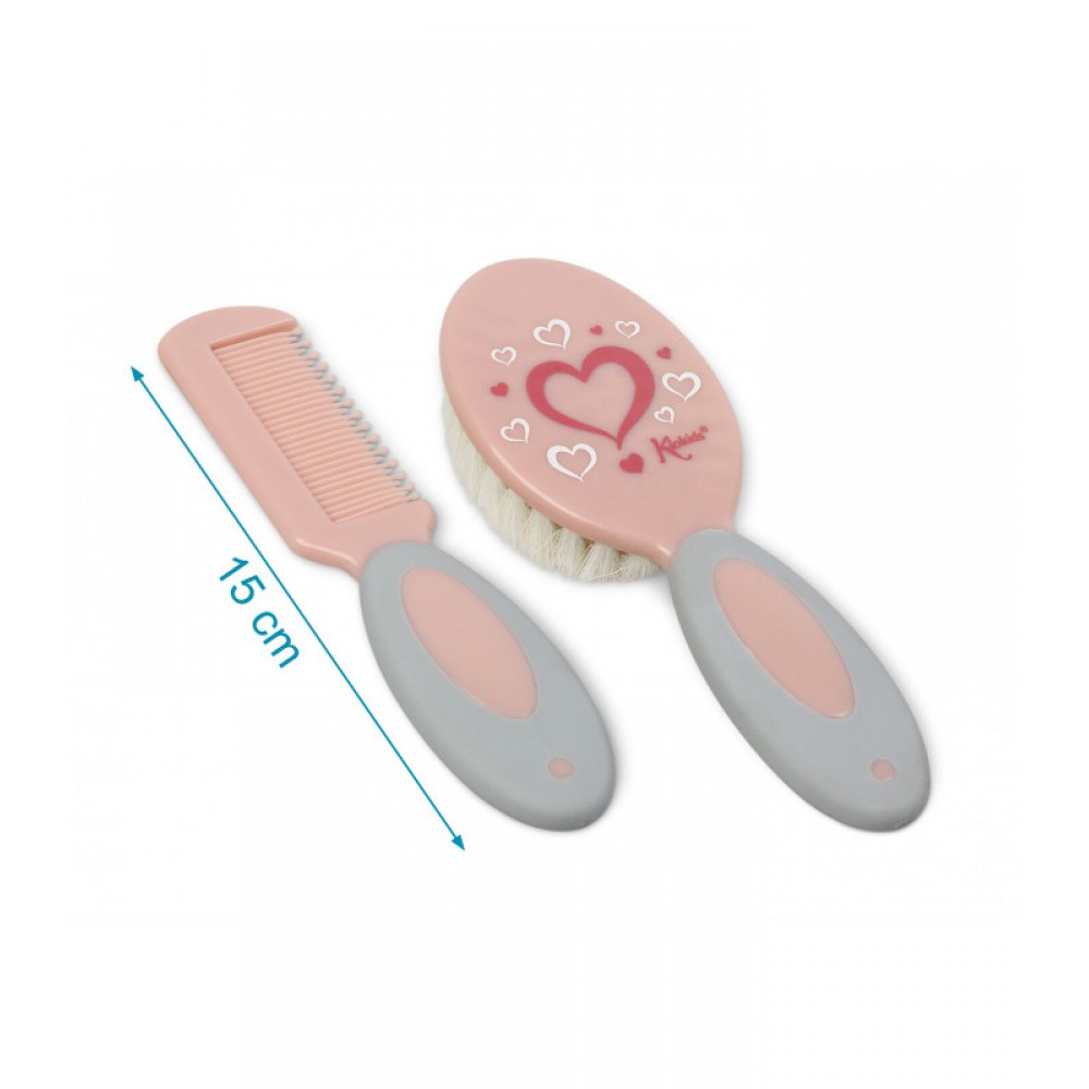 Βρεφικό Σετ Περιποίησης Μαλλιών ροζ, Kiokids Αξεσουάρ