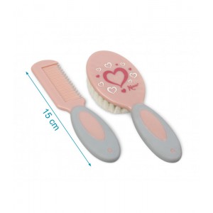 Βρεφικό Σετ Περιποίησης Μαλλιών ροζ, Kiokids Αξεσουάρ