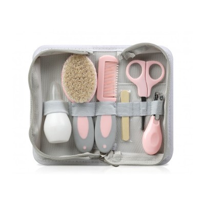 Βρεφικό Σετ Περιποίησης Μπάνιου ροζ, Kiokids