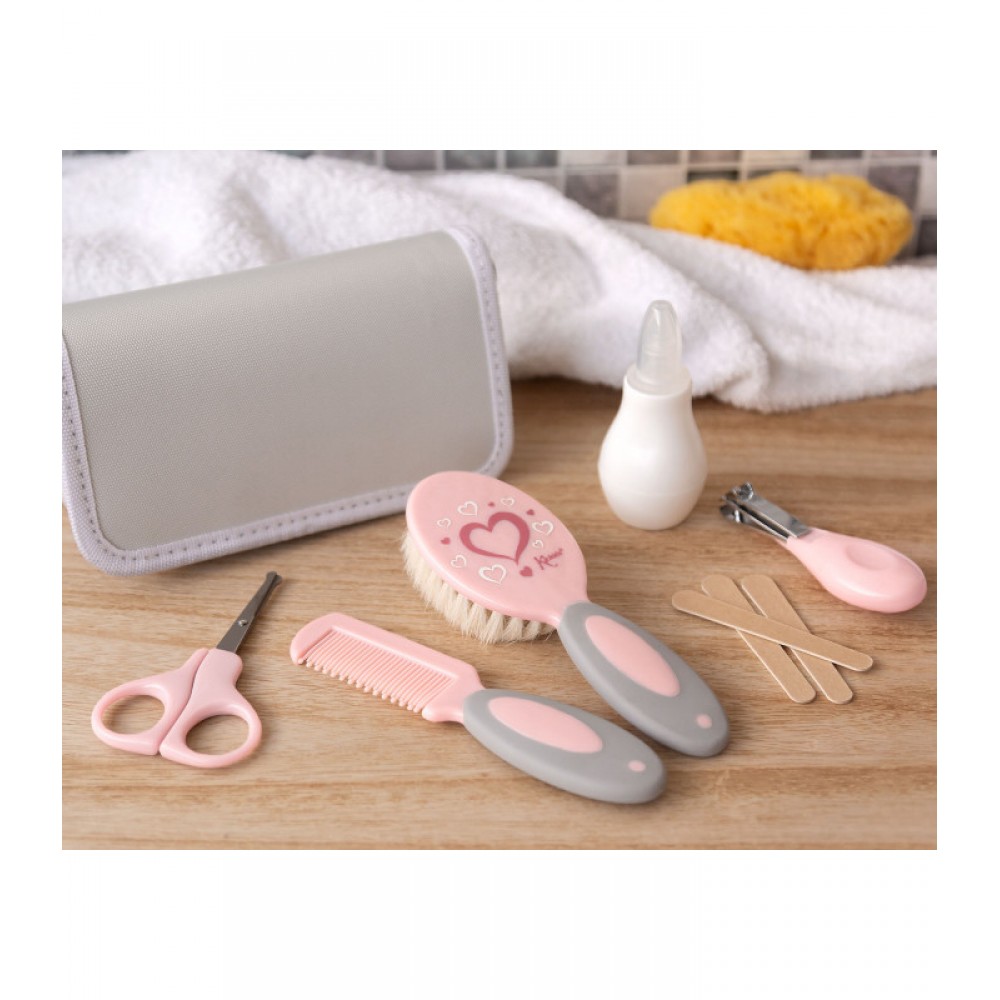 Βρεφικό Σετ Περιποίησης Μπάνιου ροζ, Kiokids Αξεσουάρ