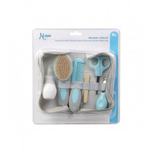 Βρεφικό Σετ Περιποίησης Μπάνιου σιέλ, Kiokids Αξεσουάρ