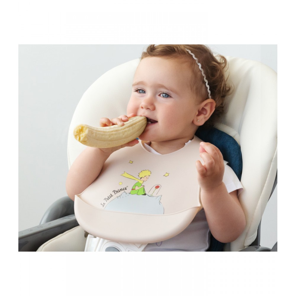 Σαλιάρα Σιλικόνης Le Petit Prince, Kiokids Φαγητό