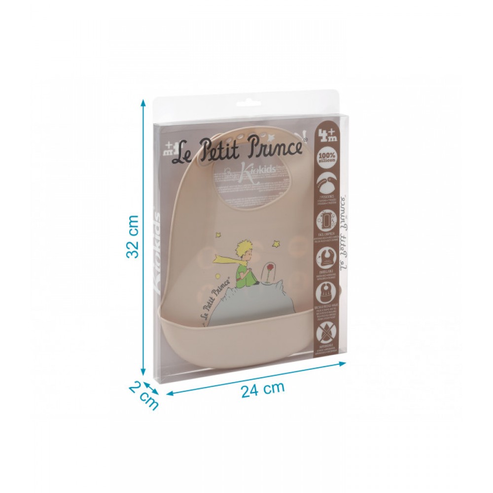 Σαλιάρα Σιλικόνης Le Petit Prince, Kiokids Φαγητό