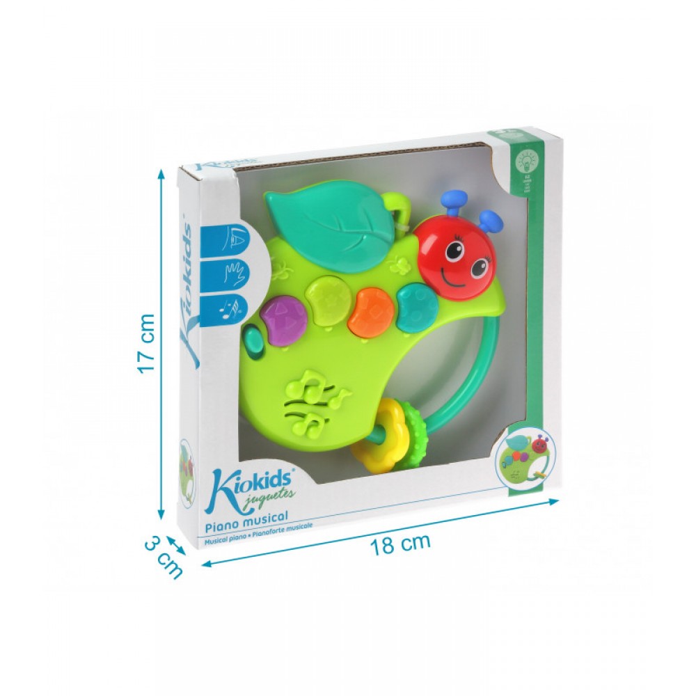 Μουσικό παιχνίδι σε σχήμα μήλου, Kiokids Παιχνίδια