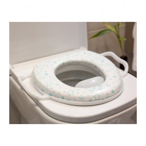 Βάση Λεκάνης Μαλακή με Χερούλια και Αστέρια Σιελ, Kiokids Αξεσουάρ