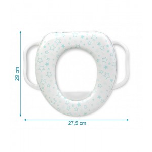 Βάση Λεκάνης Μαλακή με Χερούλια και Αστέρια Σιελ, Kiokids Αξεσουάρ