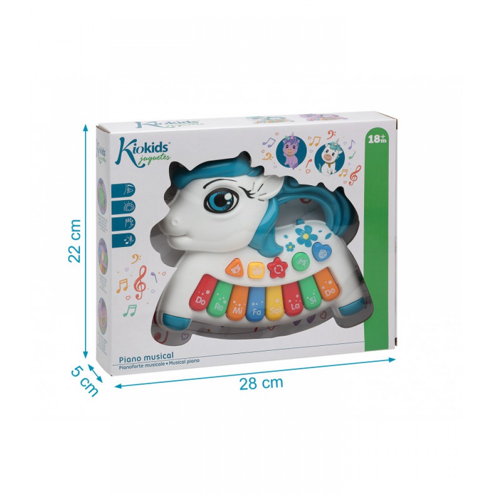 Μουσικό Πιανάκι Μονόκερος, Kiokids Παιχνίδια