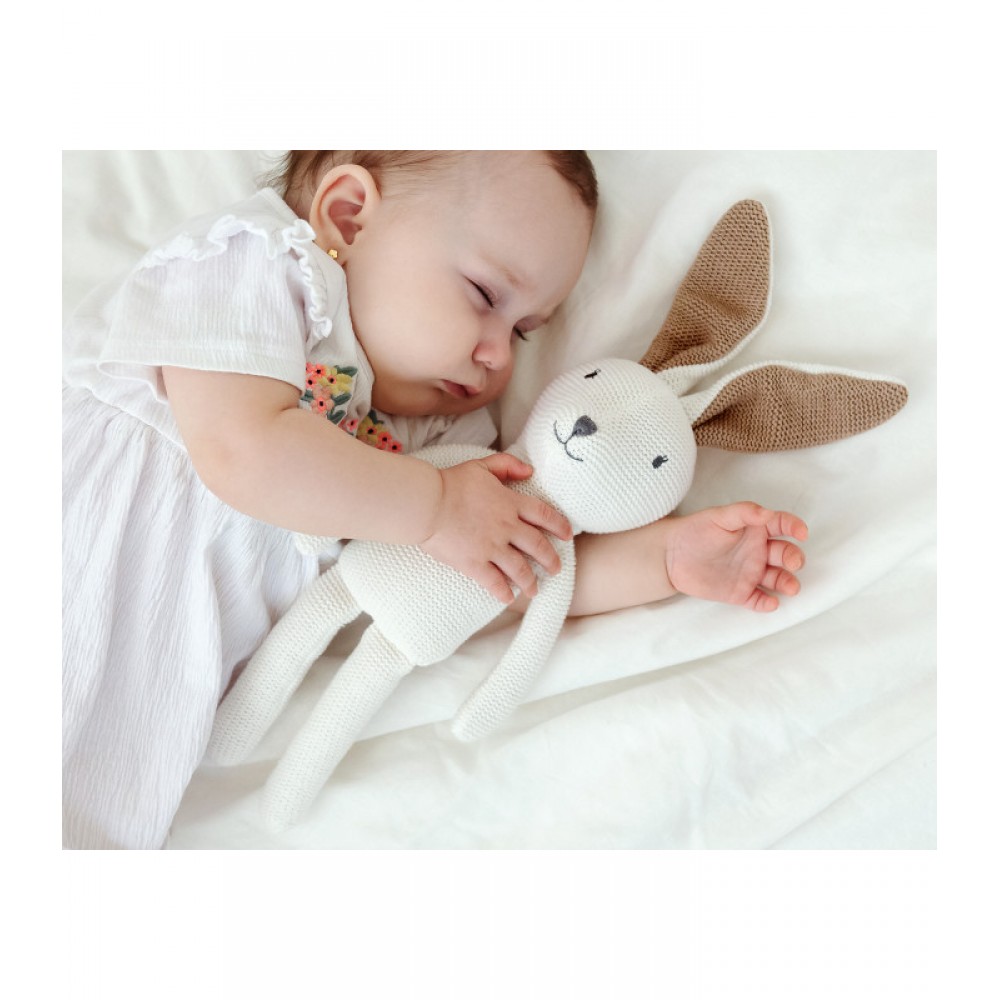 Βαμβακερό Παιχνίδι "Cotton Friends" Λαγουδάκι, Kiokids Βρεφικά είδη