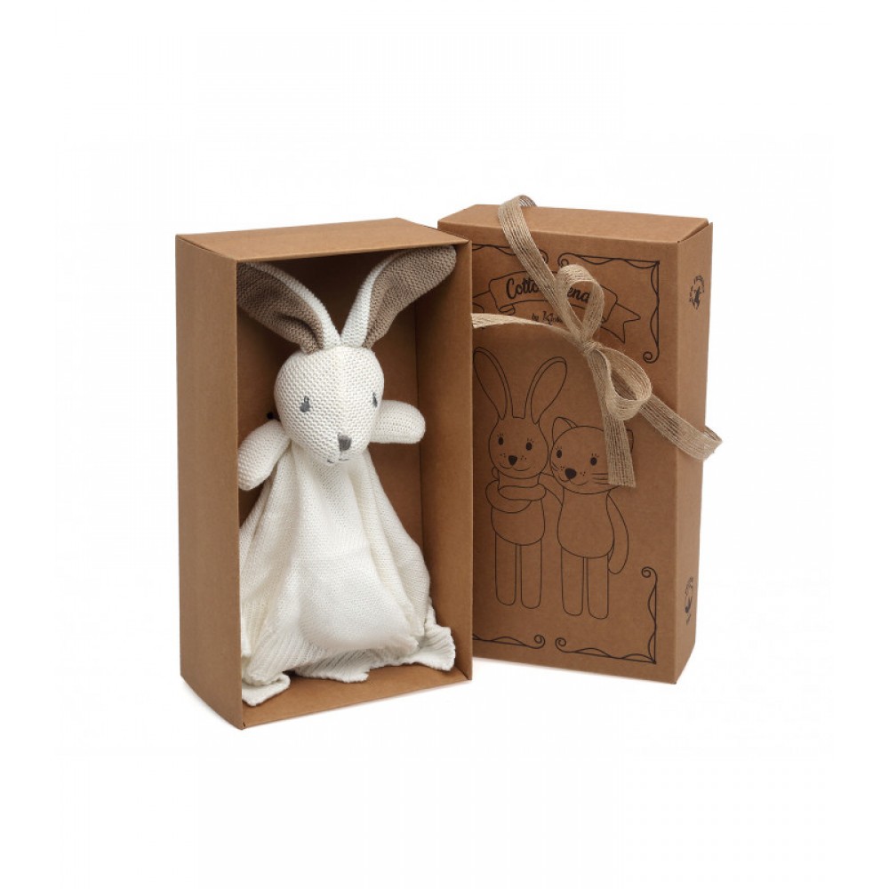 Πανάκι Παρηγοριάς "Cotton Friends" Λαγουδάκι, Kiokids Βρεφικά είδη