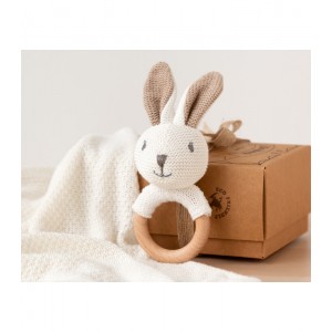 Μασητικό "Cotton Friends" Λαγουδάκι, Kiokids Βρεφικά είδη