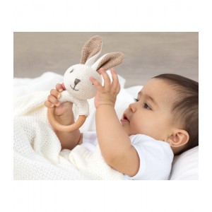 Μασητικό "Cotton Friends" Λαγουδάκι, Kiokids Βρεφικά είδη