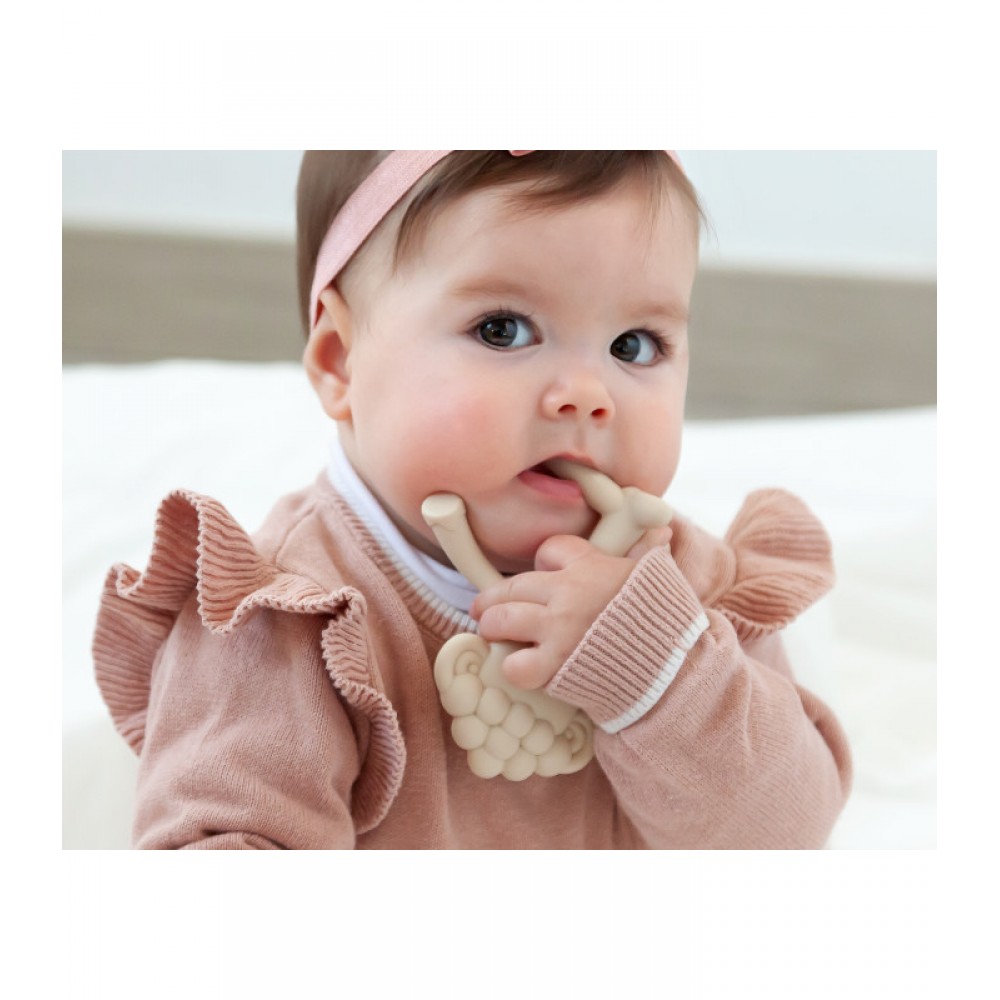 Μασητικό Σιλικόνης Προβατάκι, Kiokids Βρεφικά είδη