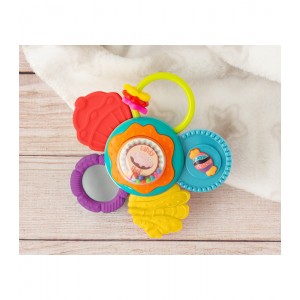  Διαδραστική Κουδουνίστρα Λουλούδι Με Βεντούζα, Kiokids Βρεφικά είδη