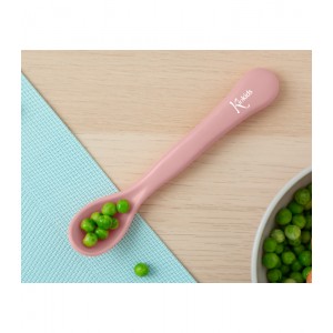 Μεγάλο κουτάλι μωρού Ροζ, Kiokids Φαγητό