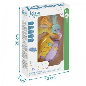 Μουσικό μπρελόκ με οδοντοφυΐας, Kiokids Παιχνίδια