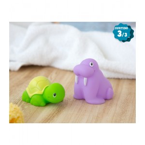 Παιχνίδι Μπάνιου Ζωάκια 2τμχ, Kiokids Αξεσουάρ