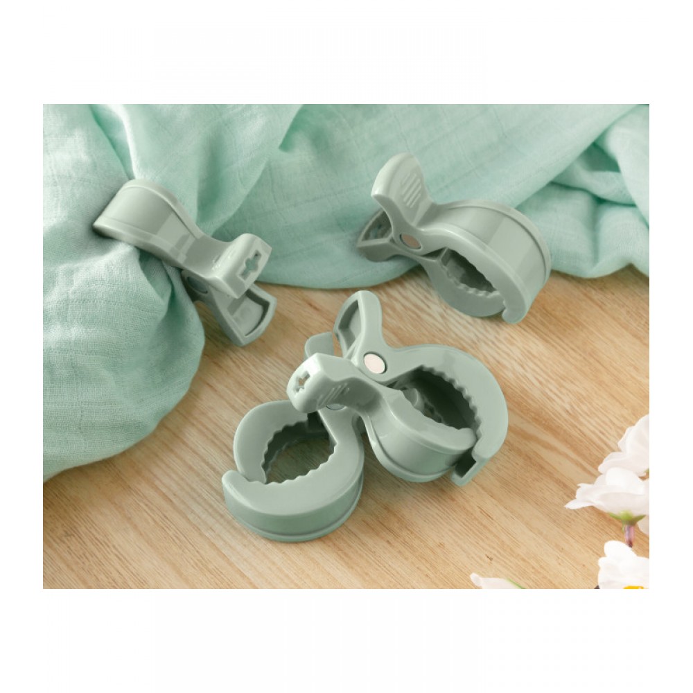 Κλιπ Πολλαπλών Χρήσεων 4 τεμ. Μέντα, Kiokids Αξεσουάρ