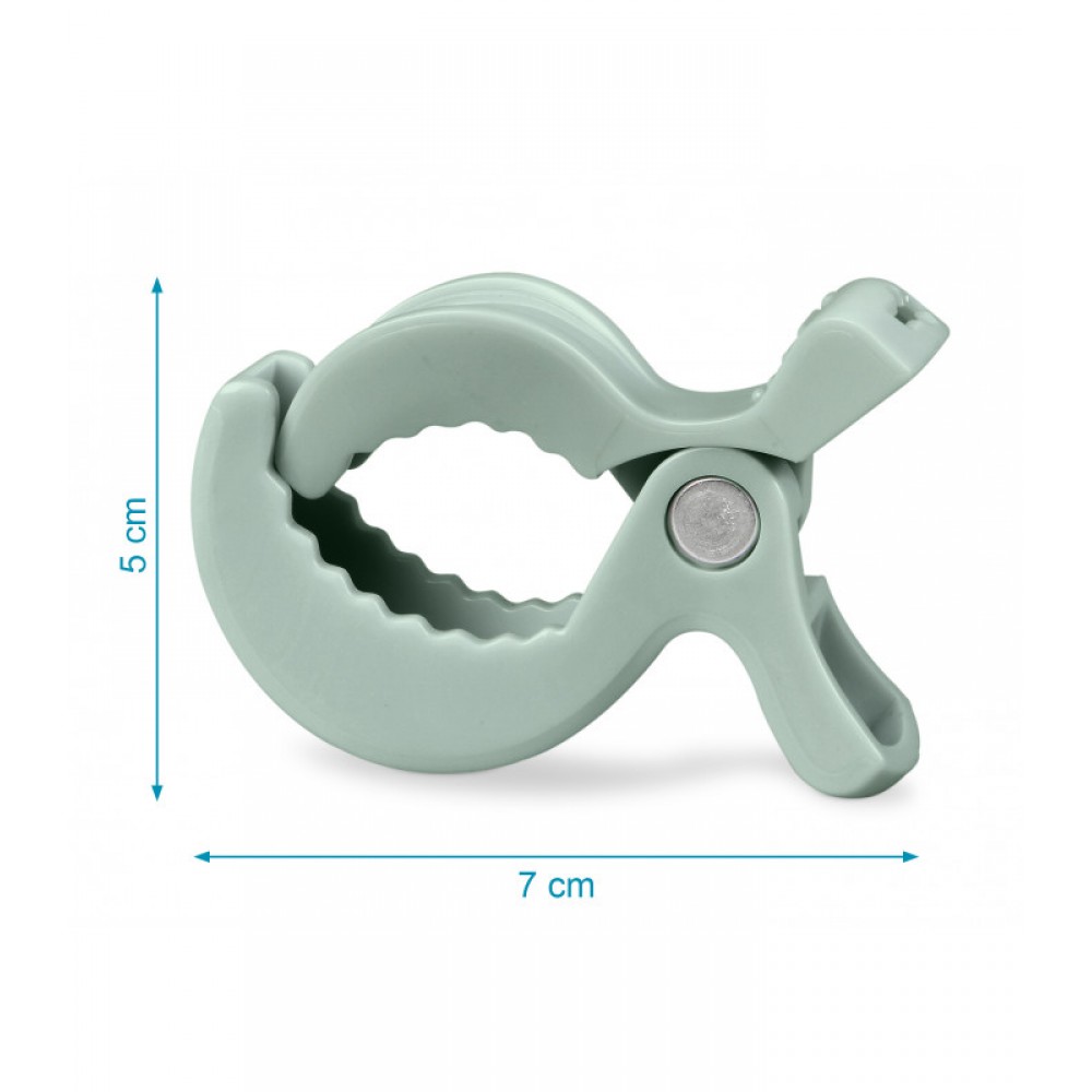 Κλιπ Πολλαπλών Χρήσεων 4 τεμ. Μέντα, Kiokids Αξεσουάρ