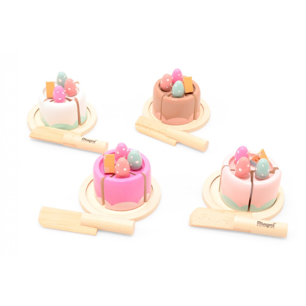 Ξύλινη μίνι τούρτα (1τμχ), Magni Παιχνίδια