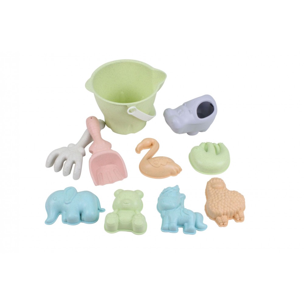 Σετ παραλίας (10τμχ) Οργανικό, Magni Παιχνίδια