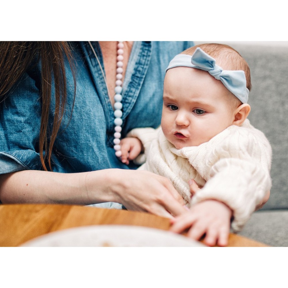 Μασητικό κολιέ θηλασμού και οδοντοφυΐας Love, Mimijo Βρεφικά είδη