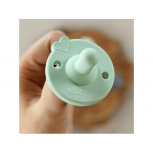 Πιπίλα σιλικόνης σε χρώμα μέντα, Mimijo Βρεφικά είδη