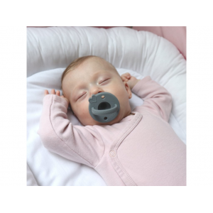 Πιπίλα σιλικόνης σε χρώμα γκρι, Mimijo Βρεφικά είδη