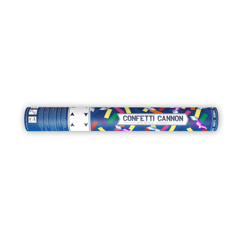 Κανονάκι κομφετί και σερπαντίνα mix 40cm Party Time