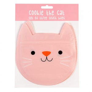 Θήκες για σνακ (3τμχ) cookie the Cat, Rex London Φαγητό