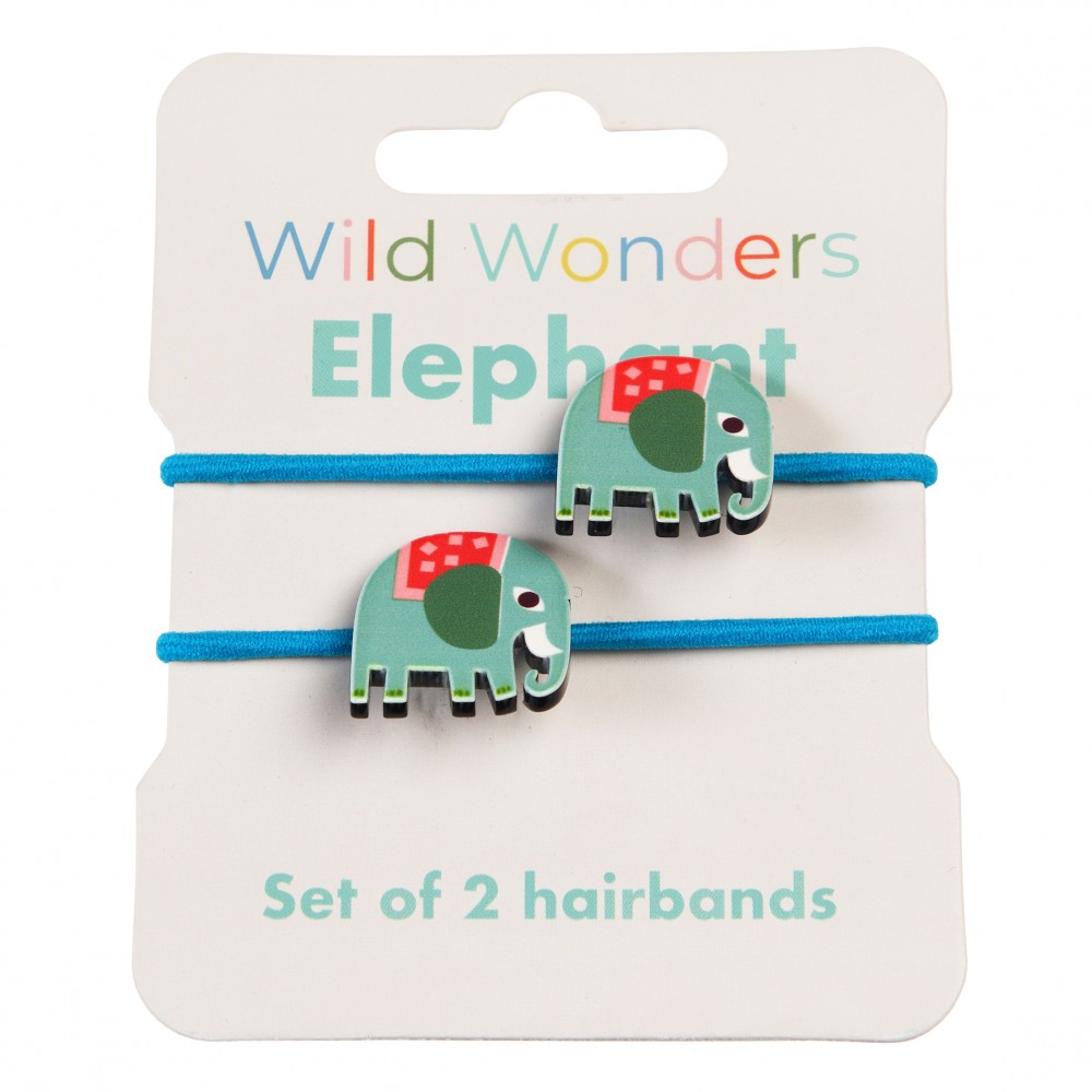 Σετ κοκαλάκια για τα μαλλιών Wild Wonders elephant, Rex London Αξεσουάρ